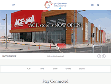 Tablet Screenshot of dohafestivalcity.com